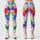 Vibrant Multicolor Paint Splashes For Creative Everyday Style And Colorful Weekend Outings Leggings - 3