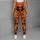 Playful Witch Silhouettes, Black Cats And Moons For Halloween Night Festivities Leggings - 6