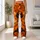 Playful Witch Silhouettes, Black Cats And Moons For Halloween Night Festivities Leggings - 12