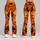 Playful Witch Silhouettes, Black Cats And Moons For Halloween Night Festivities Leggings - 9