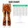 Playful Witch Silhouettes, Black Cats And Moons For Halloween Night Festivities Leggings - 7