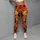 Playful Witch Silhouettes, Black Cats And Moons For Halloween Night Festivities Leggings - 4
