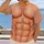 Faux Muscular Torso Look for Costume Parties and Playful Casual Wear for Men All-over Print Unisex T-shirt - 2