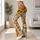 Pumpkins And Sunflowers For Halloween Harvest Season And Everyday Autumn Wear Leggings - 12