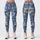 Blue Wildflower Vines for Relaxed Summer Days and Coastal Weekend Outings Leggings - 3