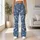 Blue Wildflower Vines for Relaxed Summer Days and Coastal Weekend Outings Leggings - 10