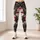 Cheerful Snowmen in Red Caps for Cozy Christmas Celebrations and Winter Holiday Cheer Leggings - 4