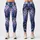 Lavender Wisteria Blooms for Coastal Getaways and Relaxed Botanical Style for Women Leggings - 3