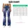 Lavender Wisteria Blooms for Coastal Getaways and Relaxed Botanical Style for Women Leggings - 7