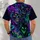 Neon Demon Skull Street Art for Halloween Nights and Alternative Style All-over Print Unisex T-shirt - 6