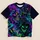 Neon Demon Skull Street Art for Halloween Nights and Alternative Style All-over Print Unisex T-shirt - 1
