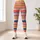 Colorful Rainbow Stripes for Sunny Beach Days and Relaxed Coastal Weekend Adventures Leggings - 4