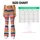 Colorful Rainbow Stripes for Sunny Beach Days and Relaxed Coastal Weekend Adventures Leggings - 7