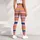 Colorful Rainbow Stripes for Sunny Beach Days and Relaxed Coastal Weekend Adventures Leggings - 6