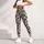 Monochrome Leopard Rosettes for Chic Casual Outfits and Everyday Style Leggings - 4