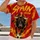 Spanish Bull Football Fanwear For Matchday Celebrations And Streetwear Supporters All-over Print Unisex T-shirt - 2