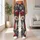 Vintage Americana Stars And Flowers For Fourth Of July Garden Celebrations Leggings - 12