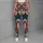 Vintage Americana Stars And Flowers For Fourth Of July Garden Celebrations Leggings - 6