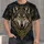 Celtic Wolf Head Nordic Knotwork For Viking Festival Nights And Everyday Wear Gift All-over Print Unisex T-shirt - 4