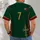 Portuguese Green and Red Football Colors for Match Day and Stadium Fan Supporters All-over Print Unisex T-shirt - 6