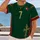 Portuguese Green and Red Football Colors for Match Day and Stadium Fan Supporters All-over Print Unisex T-shirt - 2