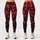 Crimson Bow and Snowflakes for Cozy Christmas Celebrations and Festive Winter Style Leggings - 3