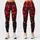 Crimson Bow and Snowflakes for Cozy Christmas Celebrations and Festive Winter Style Leggings - 1