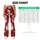 Whimsical Santa Faces and Falling Snow for Cozy Christmas Celebrations and Winter Days Leggings - 7