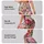Blush Rose And Periwinkle Blooms For Sunny Spring Garden Outings Leggings - 2
