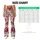 Blush Rose And Periwinkle Blooms For Sunny Spring Garden Outings Leggings - 7