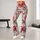 Blush Rose And Periwinkle Blooms For Sunny Spring Garden Outings Leggings - 10