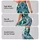 Teal Tropical Monstera And Bamboo Leaves For Relaxed Summer Getaways Leggings - 2