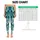 Teal Tropical Monstera And Bamboo Leaves For Relaxed Summer Getaways Leggings - 1