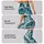 Teal Tropical Monstera And Bamboo Leaves For Relaxed Summer Getaways Leggings - 8