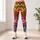 Rainbow Wildflower Blooms for Beach Walks, Garden Strolls, and Nature Lovers Leggings - 4