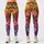 Rainbow Wildflower Blooms for Beach Walks, Garden Strolls, and Nature Lovers Leggings - 3