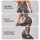 Blush Bow Bunny Faces for Easter Celebrations and Springtime Garden Outings for Women Leggings - 2