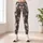 Blush Bow Bunny Faces for Easter Celebrations and Springtime Garden Outings for Women Leggings - 4