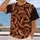 Grilled Sausage Motif for Barbecue Weekends and Outdoor Cooking Enthusiasts All-over Print Unisex T-shirt - 2