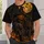Scarecrow, Raven And Pumpkin Moon Scene For Halloween Night Celebrations All-over Print Unisex T-shirt - 5