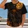 Scarecrow, Raven And Pumpkin Moon Scene For Halloween Night Celebrations All-over Print Unisex T-shirt - 2