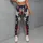 Distressed Red, White And Navy Stars For Summer Festivals And Outdoor Celebrations Leggings - 6