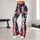 Distressed Red, White And Navy Stars For Summer Festivals And Outdoor Celebrations Leggings - 10