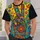 Colorful Victory Hand And Rainbow Flowers For Campus Commutes And Weekend Outings All-over Print Unisex T-shirt - 5