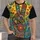 Colorful Victory Hand And Rainbow Flowers For Campus Commutes And Weekend Outings All-over Print Unisex T-shirt - 4