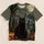 Moonlit Black Cat Cemetery Scene for Halloween Nights and Autumn Gatherings, Unisex All-over Print Unisex T-shirt - 1