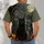 Moonlit Black Cat Cemetery Scene for Halloween Nights and Autumn Gatherings, Unisex All-over Print Unisex T-shirt - 4