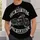 Classic Cruiser Motorcycle for Easygoing Rides and Vintage Roadside Style All-over Print Unisex T-shirt - 5