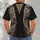 Distressed Wasteland Skull Vest Style for Alternative Streetwear and Rebel Nights All-over Print Unisex T-shirt - 6