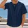 Navy Faux Suit Vest and Tie Look for Weddings, Parties and Formal Events for Men All-over Print Unisex T-shirt - 2